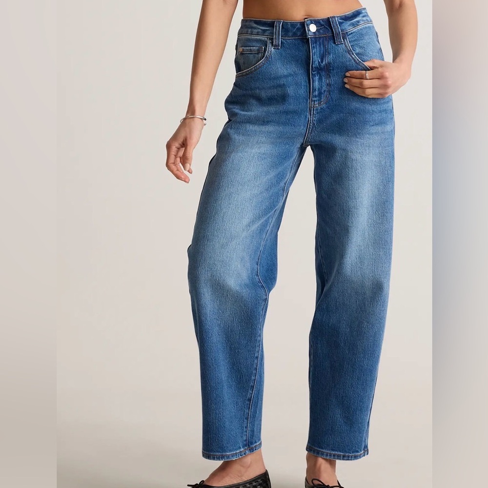 Bella Stretch Barrel Jeans